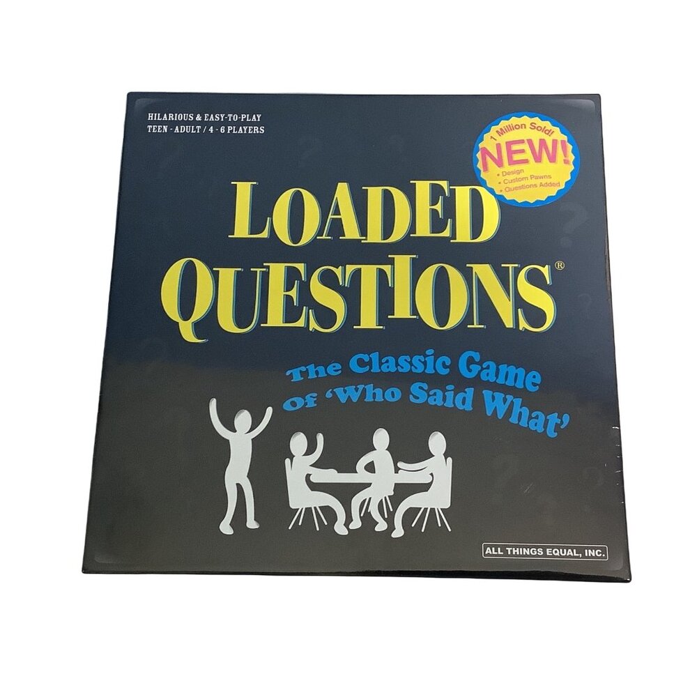 Loaded Questions Classic Game Who Said What 2009 Family and Party Edition Sealed